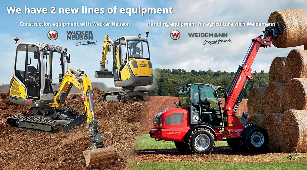 Wacker Neuson and Weidemann